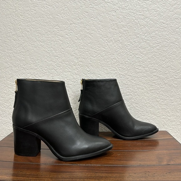Nisolo Dari Commuter Black Leather Boot Size 7.5 - Picture 2 of 8